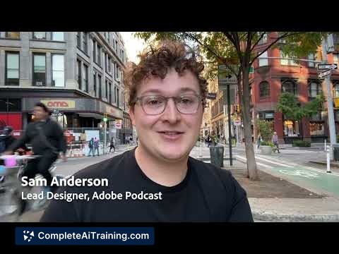 adobe podcast enhance speech v2 preview
