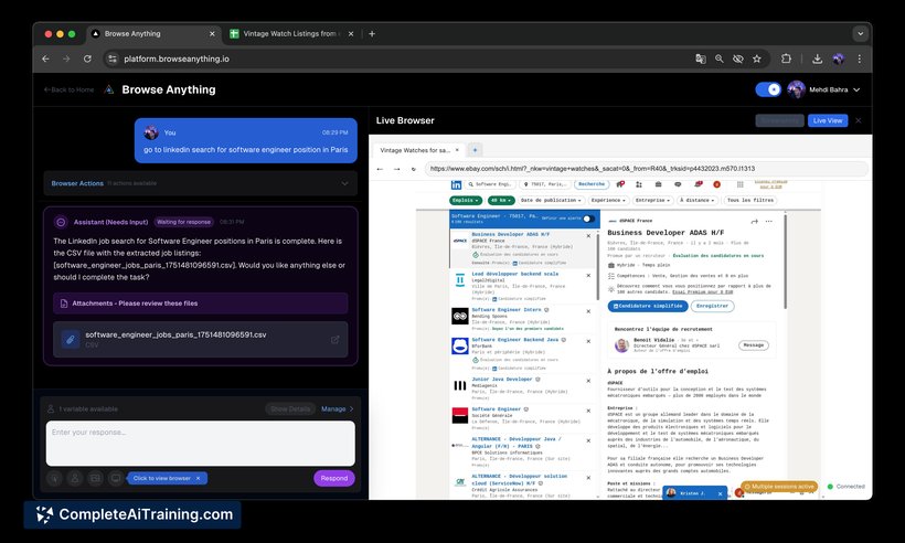 browse anything (ai browser agent) preview