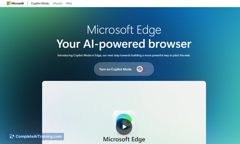 edge copilot mode preview