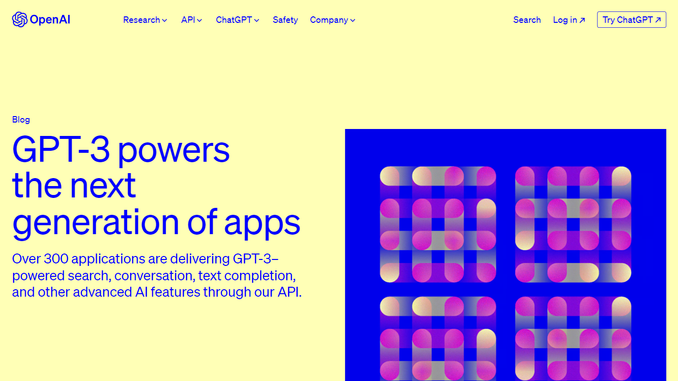 gpt-3 powers the next generation of apps preview