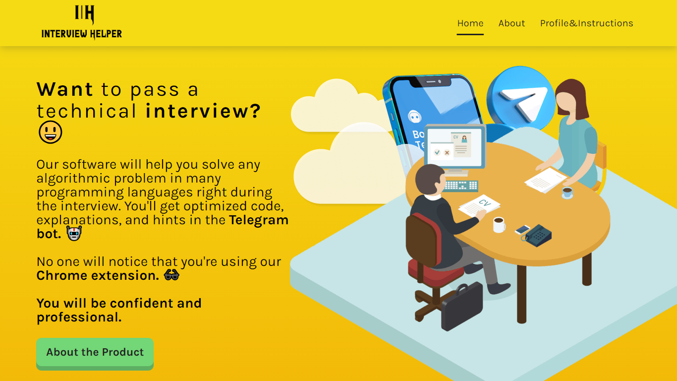 interview helper preview
