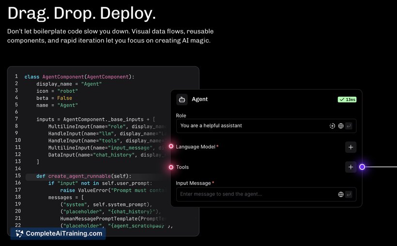 langflow desktop preview