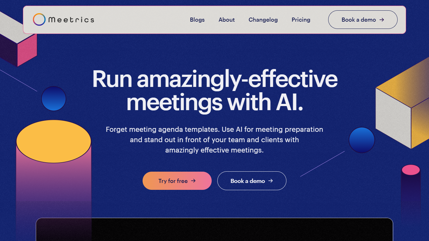 meetrics preview