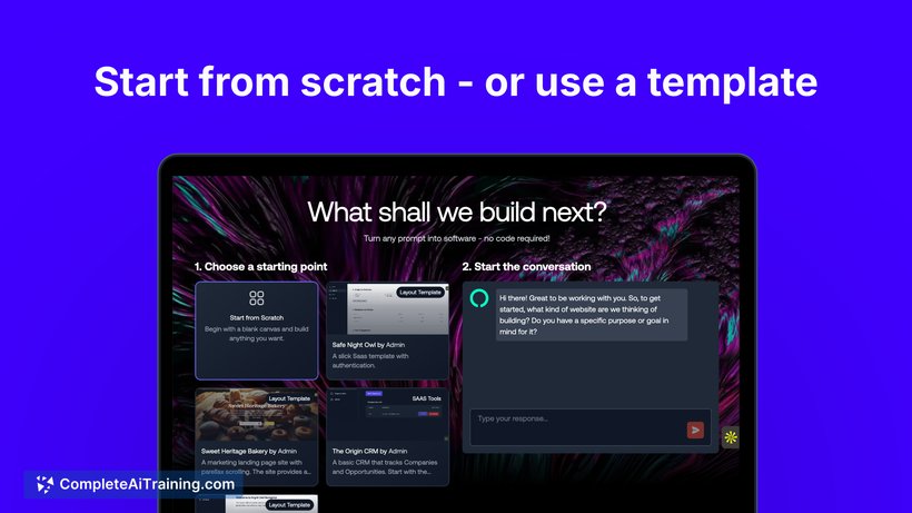 origin ai + templates