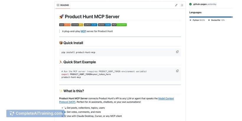 product hunt mcp preview