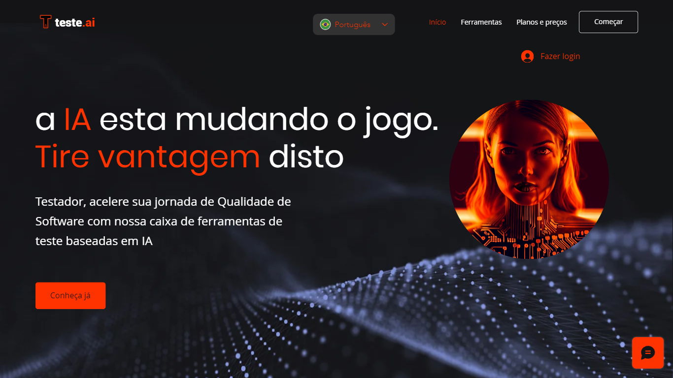 teste.ai preview