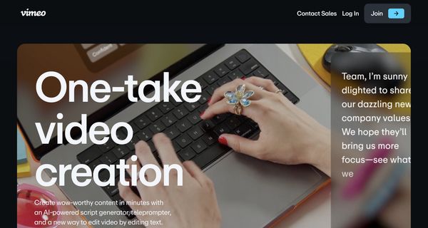 vimeo ai