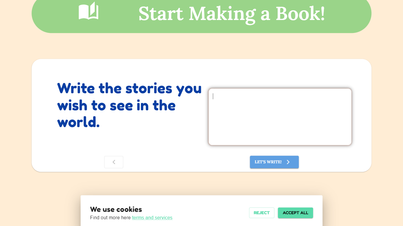 your own story book